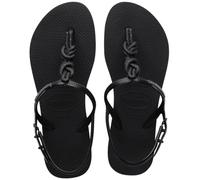 Havaianas Twist Plus, Flip Flop Women, Noir, 33/34 EU