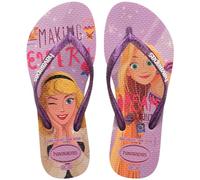 Havaianas Tongs Slim Princesse Unisexe Enfant, beige, 27 EU