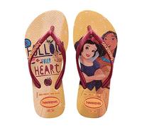 Havaianas Tongs Slim Princess Doré pour fille, doré, 23/24 EU