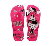 Havaianas Unisex Kid's Top Disney Flip-Flop, Rose électrique, 27 EU