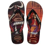 Havaianas Top One Piece, Tongs unisexes pour adultes, Beige/noir., 35/36 EU