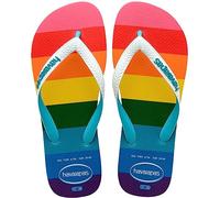 Havaianas Tongs unisexe Top Pride Allover, bleu, 35/36 EU