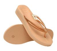 Havaianas Wedges Tongues Femme Doré 42 EU