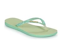 Havaianas Women's Slim Glitter Flourish Flip-Flop, Green Garden, 41/42 EU