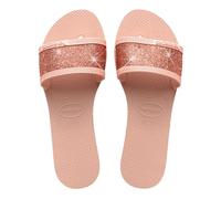 Havaianas - You Angra Glitter, Sandales Type Mule, Confortables, Stylées et Durables, Larges Lanières Pailletées, Femme