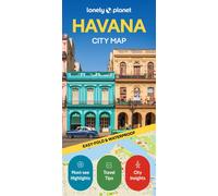 Havana City Map 2ed -anglais- - Lonely planet eng - Lonely Planet - Guide