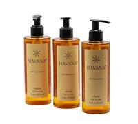 HAVANA Gel relaxant pour cheveux, corps et mains avec éléments olygoes, formule relaxante, distributeur à pompe 10 x 300 ml