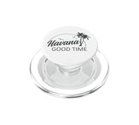 Havana Good Time Funny Island Vacation Pun Voyage Rétro PopSockets PopGrip pour MagSafe