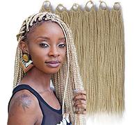 Havana Mambo Twist Lot de 6 paquets de cheveux sénégalais au crochet 35,6 cm, 45,7 cm, 61 cm, 2S pour femme noire, 30 mèches/lot, 24 couleurs (61 cm, 613)