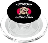 Havanese Best Dog Mom Dogs Lovers Funny Mothers Day PopSockets PopGrip pour MagSafe