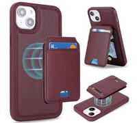 Havaya Magsafe Étui portefeuille 2 en 1 amovible avec porte-cartes pour iPhone 14 Plus