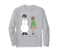 Have a Chill Xmas Mignon Hipster Rudy Renne Bonhomme de Neige Manche Longue