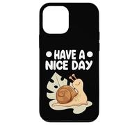 Have A Nice Day - Jardin d'escargots Amical Escargot Coque pour iPhone 12 Mini
