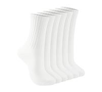 HAVE A TREE Chaussettes pour femme, 3 paires (3 blanches), Taille unique