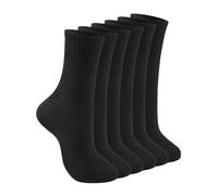HAVE A TREE Chaussettes pour femme, 3 paires (3 noires), Taille unique
