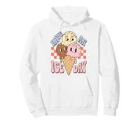 Have an Ice Day Melting Ice Cream Humor Sweat à Capuche