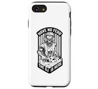 Have No Fear The DJ is Here Zombie Équaliseur de Musique d'halloween Coque pour iPhone SE (2020) / 7/8