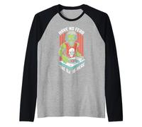 Have No Fear The DJ is Here Zombie Équaliseur de Musique d'halloween Manche Raglan