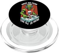 Have No Fear The DJ is Here Zombie Équaliseur de Musique d'halloween PopSockets PopGrip pour MagSafe