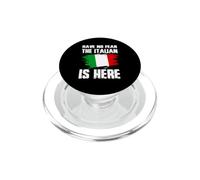 Have No Fear The Italian is Here - Drapeau de l'Italie PopSockets PopGrip pour MagSafe