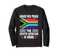 Have No Fear The South African is Here South Africa Flag Manche Longue