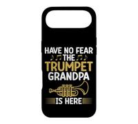 Have no Fear The Trumpet Grandpa is Here Trompette Coque pour iPhone Air