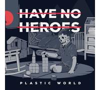 Have No Heroes - Plastic World - Red W/Black Splatter [Vinyl Lp] Black, Colored Vinyl, Red