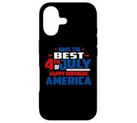 Have The Best 4th of July Happy Birthday America Patriotic Coque pour iPhone 17