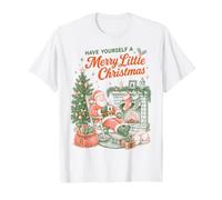 Have Yourself A Merry Little Christmas Père Noël Vintage Confortable T-Shirt