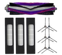HavenDomicile Accessoires pour aspirateur Eureka NER700 - Brosse principale - Brosses latérales - Kit de filtre de rechange compatible avec robot aspirateur