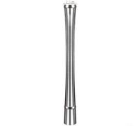 HavenDomicile Broyeur à glace et pilon à cocktail en acier inoxydable avec longue poignée ergonomique pour écraser la glace, les fruits, les herbes (L)