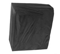 HavenDomicile Housse de protection carrée noire pour barbecue extérieur en tissu Oxford 210D imperméable 90 x 63 x 70 cm 80 x 66 x 100 cm