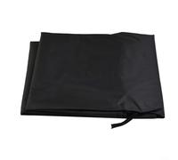 HavenDomicile Housse de protection intégrale pour chariot roulant Weber série 7152 - Tissu résistant aux intempéries - Noir - 124 x 65 x 101 cm