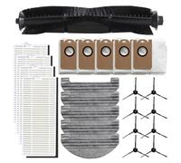HavenDomicile Kit d'accessoires de rechange pour Blaupunkt pour Bluebot Comfort Plus, brosse principale, brosses latérales, filtres, serpillères, sacs à poussière (B)