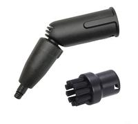 HavenDomicile Kit de brosse turbo à vapeur Karcher 2.863-159.0 pour nettoyeurs vapeur SC, nettoyage sans effort en deux fois moins de temps, (A)