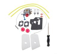 HavenDomicile Kit de carburateur avec filtre à air pour tondeuse à gazon 124C 124L 125R 125RJ 125LDX