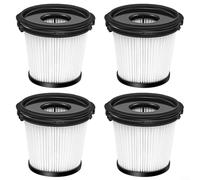 HavenDomicile Lot de 4 filtres d'aspirateur sans fil pour Shark Detect Pro IW3611DE / IW3611EU, piège les particules de fumée, la poussière, simple à nettoyer