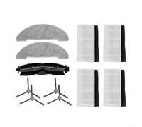 HavenDomicile Lot de 4 pièces de rechange pour aspirateur robot Ultenic D5s Pro - Brosse principale - Brosses latérales - Filtres