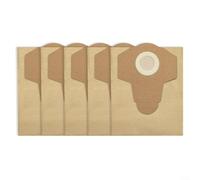 HavenDomicile Lot de 5 sacs d'aspirateur en papier de qualité supérieure pour aspirateurs Einhell Wet et Dry - Capacité de filtration de 20 litres - Installation facile