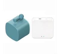HavenDomicile Manipulateur intelligent de bouton robot pour hub Tuya pour appareil de contrôle Zigbee compatible avec interrupteur à bascule (bleu)