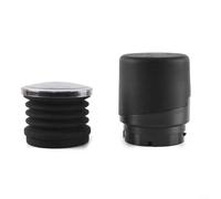 HavenDomicile Moulin à café à dose unique, outil de nettoyage en silicone pour Baratza Forte Coffee Shops Restaurants (couvercle en ABS noir)