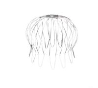 HavenDomicile Protection de gouttière, couvercle de vidange de sol, filtre d'eau de pluie, bouchon de tuyau de toit, filtre de drainage de balcon, fil galvanisé de 140 à 220 mm de diamètre (180 mm ~