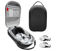 HavenDomicile Sac de rangement VR pour Meta for 3S - Grande capacité - Étui de transport portable en EVA - Facile à transporter - Noir