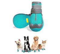 Havenfly Bottes de Protection pour Chien, 2 pcs Chaussures pour Chien Respirantes avec Sangles Réfléchissantes et Semelle Antidérapante