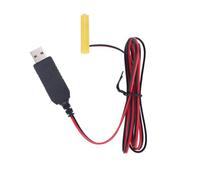 Haveratio - Batterie factice 1.5V LR03 AAA, éliminateur de Piles AAA, câble de Remplacement, 1 pièce, Piles AAA 1.5V pour horloges Jouets Lumineuses LED