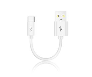 Haveratio - câble USB vers Type-c de 20cm, Cordon de Charge Haute Vitesse pour S22 S21, Prise en Charge de la Fonction de Transfert de données, Fil de Chargeur, Cordon de données