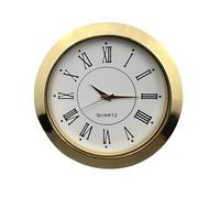 Haveratio Insertion d'horloges de 55 mm, Mouvement d'horloge Artisanale, Mouvement de Bricolage, tête d'horloge Ronde incrustée