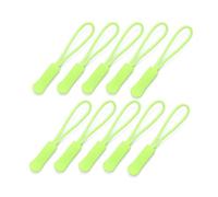 Haveratio Lot de 10 clips de rechange pour fermeture éclair Vert fluo