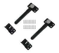 Haveratio TINGB 2 pièces/Ensemble Canapé Combinaison Verrouillages Charnière Connecteurs de Joint Réglables Quincaillerie de Meubles Durable et Stable 3 Types