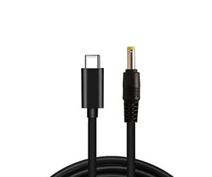 Haveratio USB C/Type-c PD à 12V 4.0x1.7mm Cordon de convertisseur de câble d'alimentation pour Ordinateur Portable lumière LED Cordon de déclenchement PD Type-c